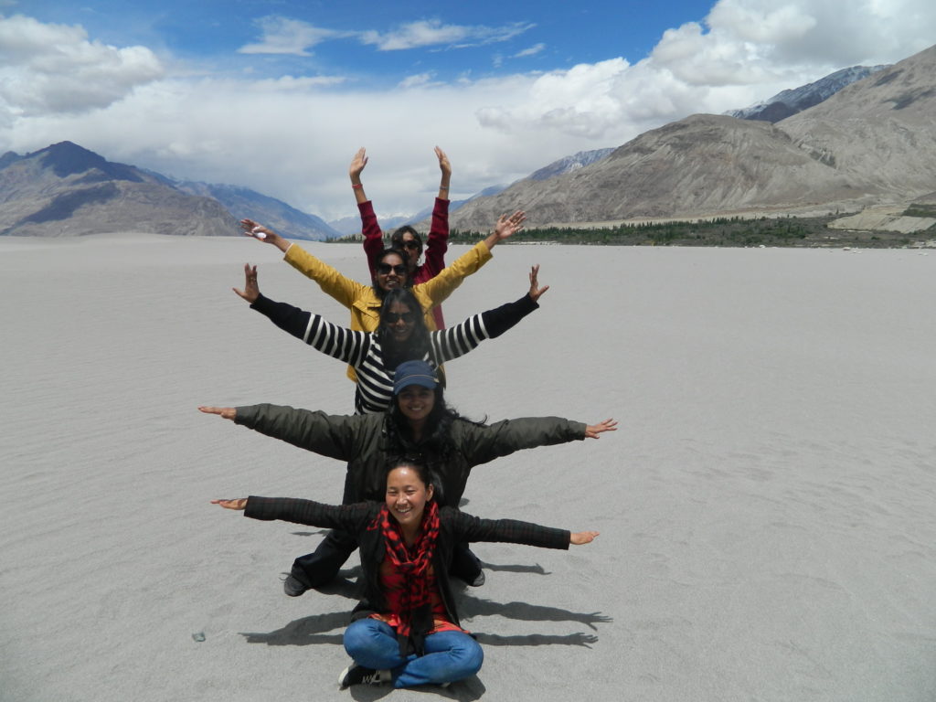 Women travel to ladakh