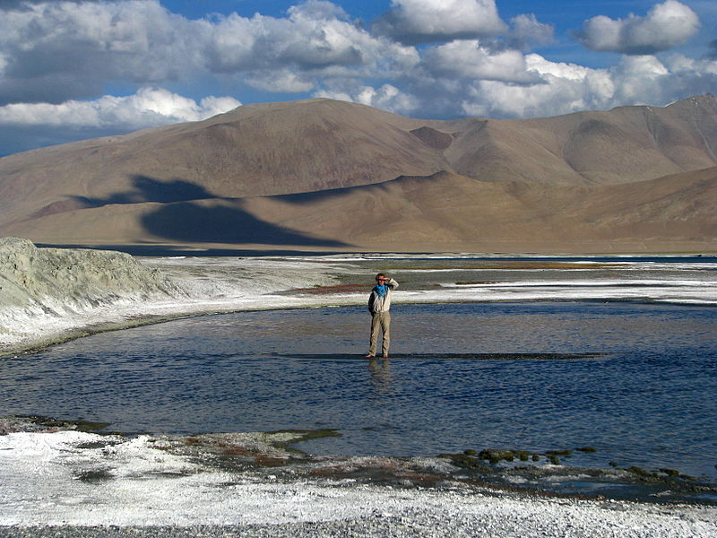 The Salty Tso Kar Lake 